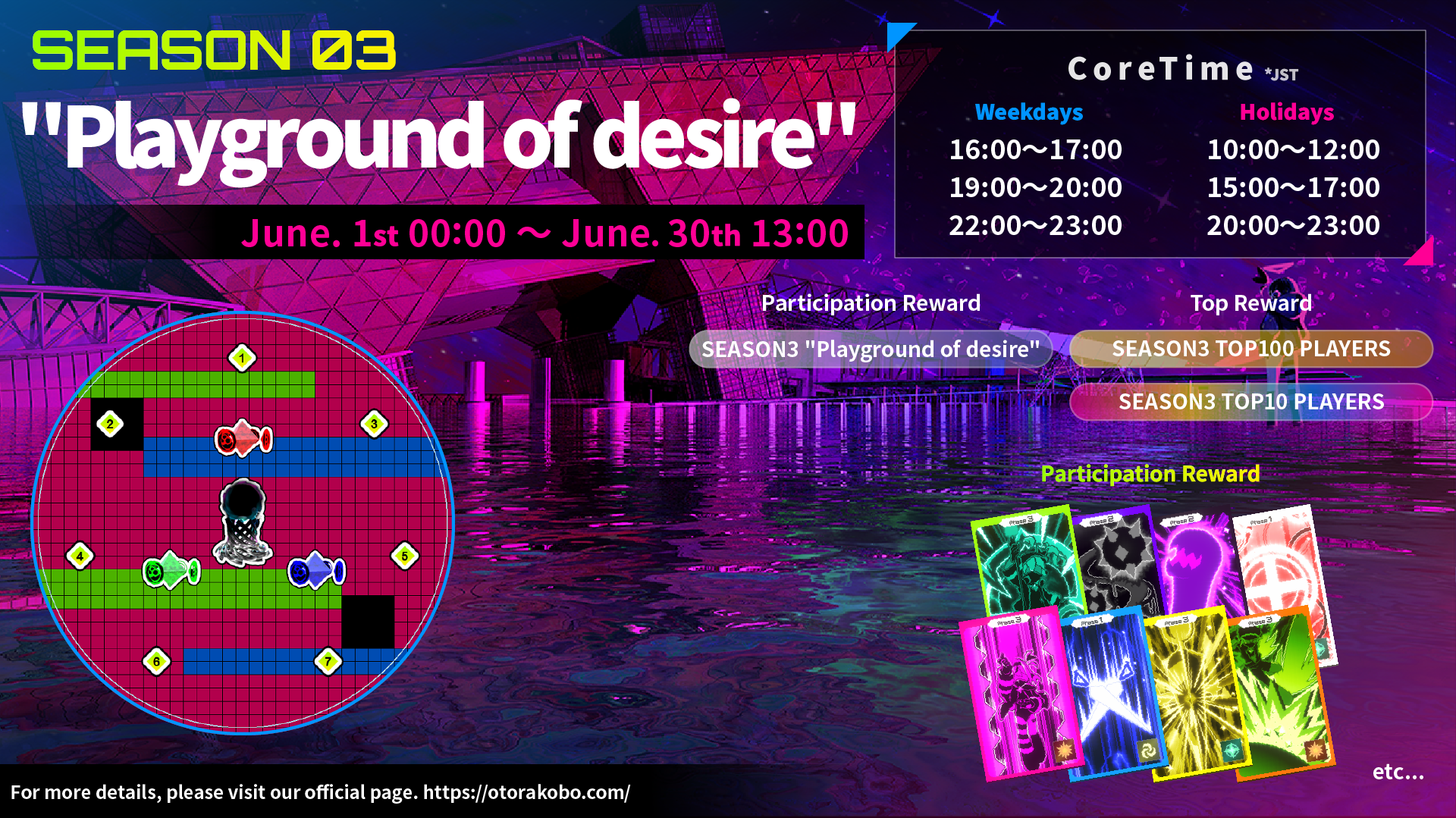 "Irisy Aqua" Season 3 is now open